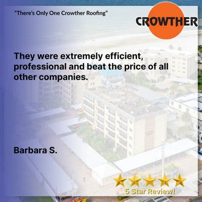 crowther roofing & sheet metal of florida|crowther roofing news.